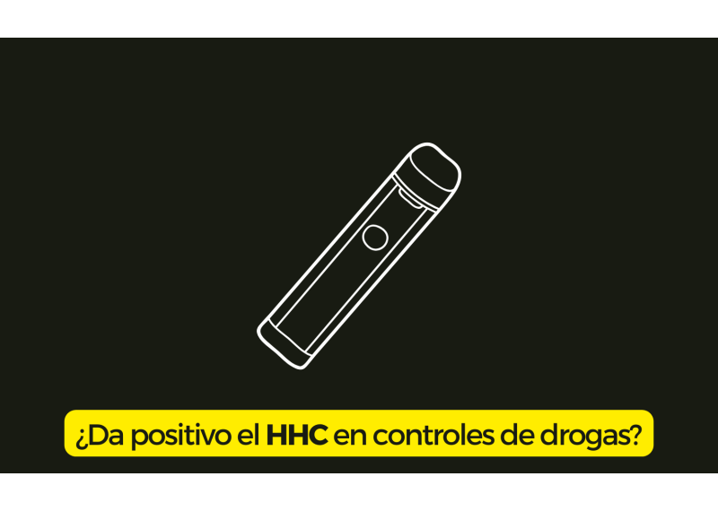 HHC da positivo en drogas