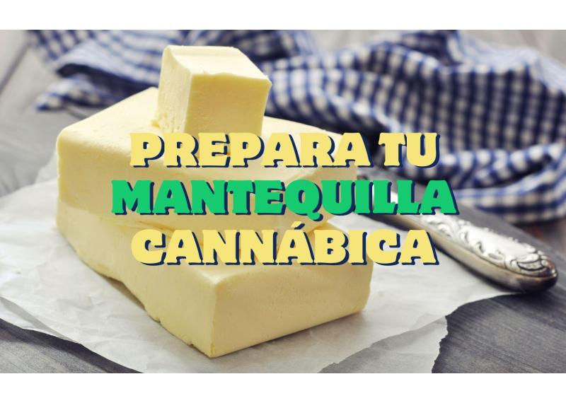 Pepara tu mantequilla de marihuana