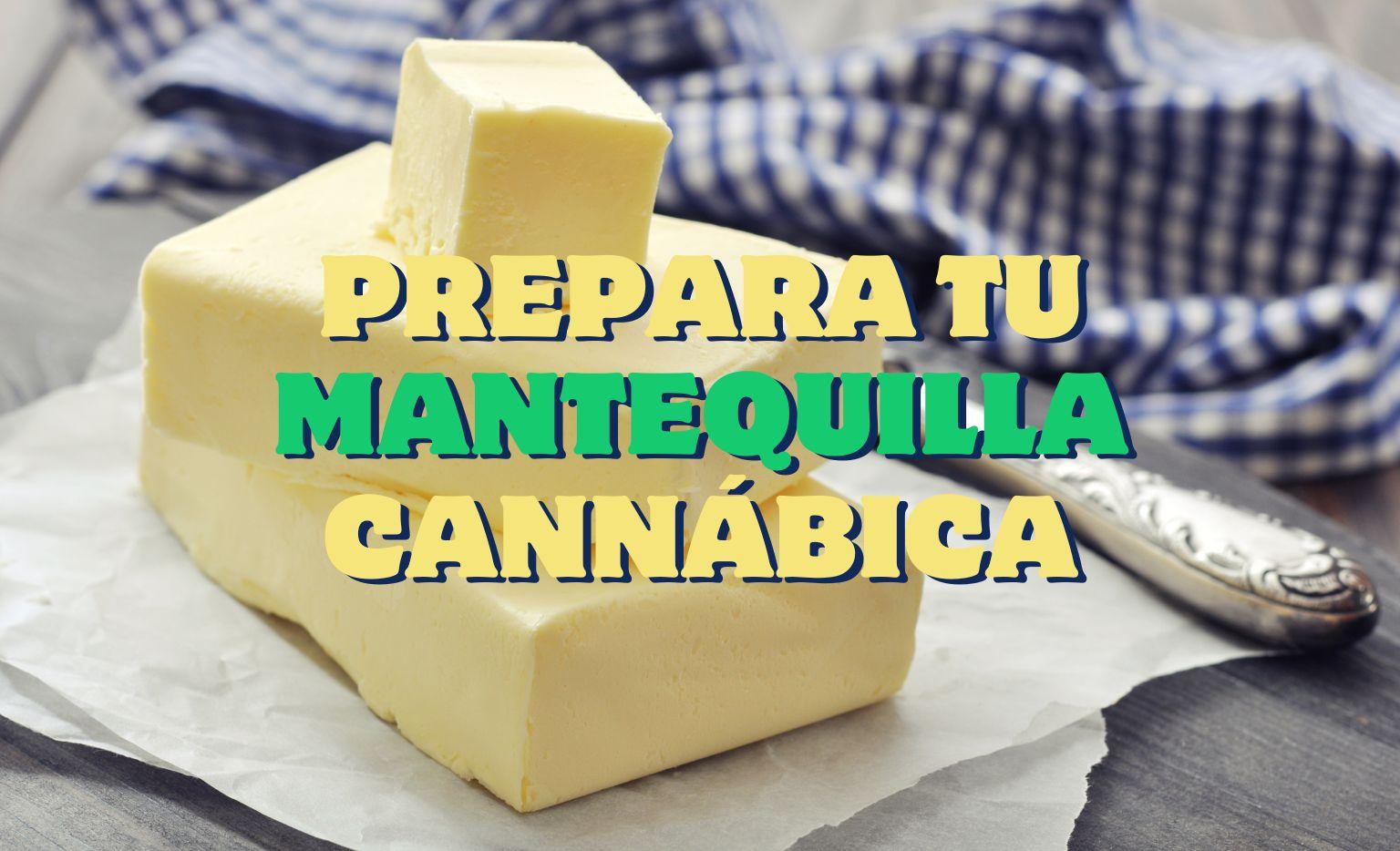 Pepara tu mantequilla de marihuana