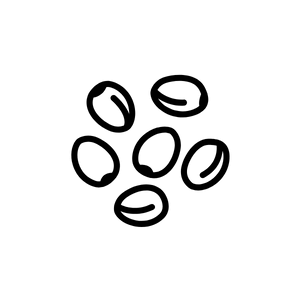 Samen in großen Mengen