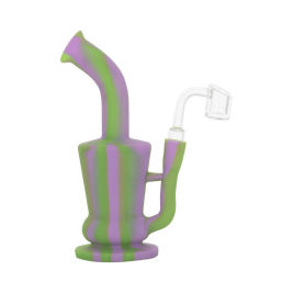 Pipa BHO Silicona Qnubu Colorado (2 en 1)