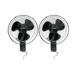 Ventilador De Pared Con Cuerda (40 cm) (50W) Caluma (2 Uds)