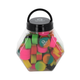 Bote de Silicona con Doble Compartimento 7ml (35x18mm) Qnubu Bote de Silicona con Doble Compartimento 7ml (35x18mm) Qnubu