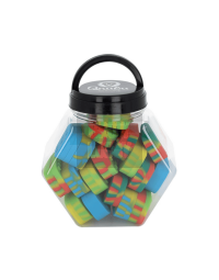 Bote Silicona Qnubu 6+1 Apilable 25ml (5x3cm)