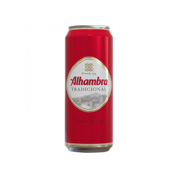 Bote Ocultación Cerveza Alhambra 50cl