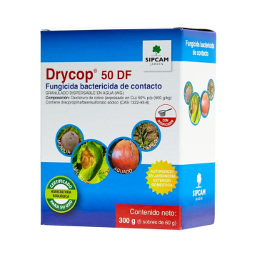 Drycop 50 DF (Oxicloruro de Cobre 50% p/p) de Sipcam Jardín