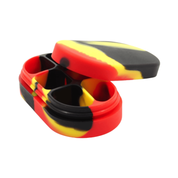Estuche Silicona 6 Divisiones para BHO/Rosin (98x25x30mm)