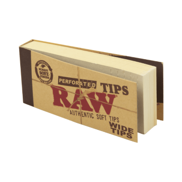 Filtros Raw Wide Tips Perforated