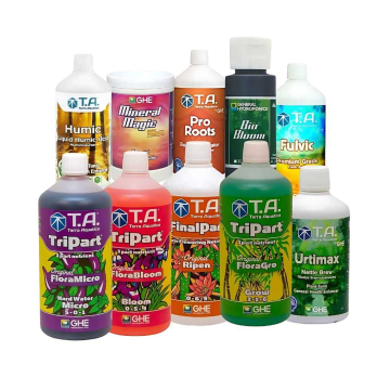 Kit de Fertilizantes GHE / Terra Aquatica Completo