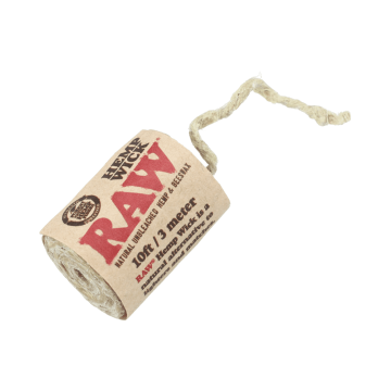 Mecha de cañamo encerada Raw Hemp Wick (3m)