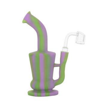 Pipa BHO Silicona Qnubu Colorado (2 en 1)