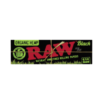 RAW Black Organic Hemp 1.1/4