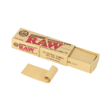 RAW Gummed Tips Boquillas con pega (33x)