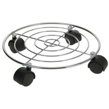 Soporte Redondo con Ruedas para Maceta (40cm)