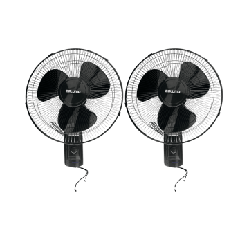 Ventilador De Pared Con Cuerda (40 cm) (50W) Caluma (2 Uds)