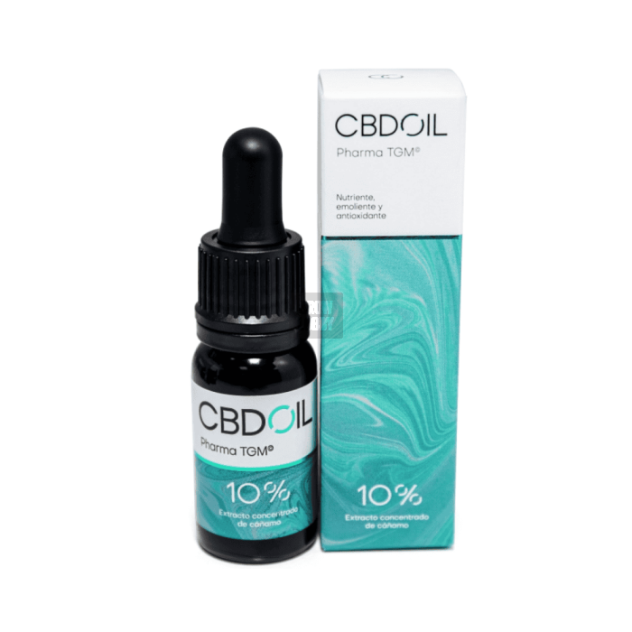 Aceite CBD 10% (10ml) Pharma TGM Aceite CBD 10% (10ml) Pharma TGM