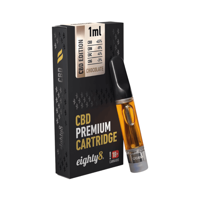 Cartucho CBD (1ml) Eighty8 Cartucho CBD (1ml) Eighty8