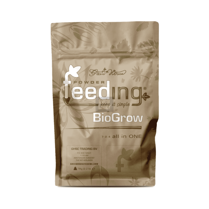 Powder Feeding BioGrow Powder Feeding BioGrow