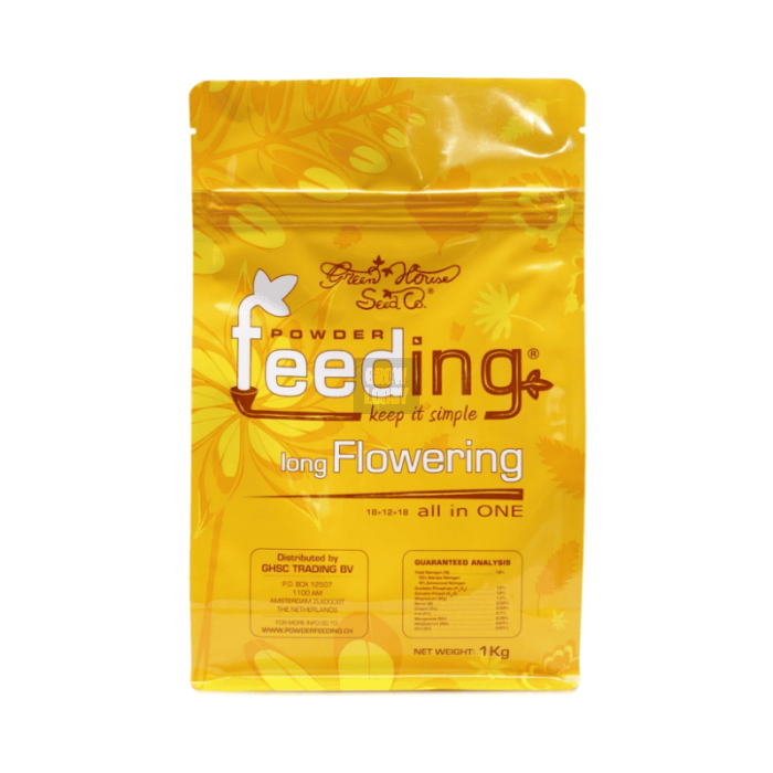 Powder Feeding Long Flowering Powder Feeding Long Flowering