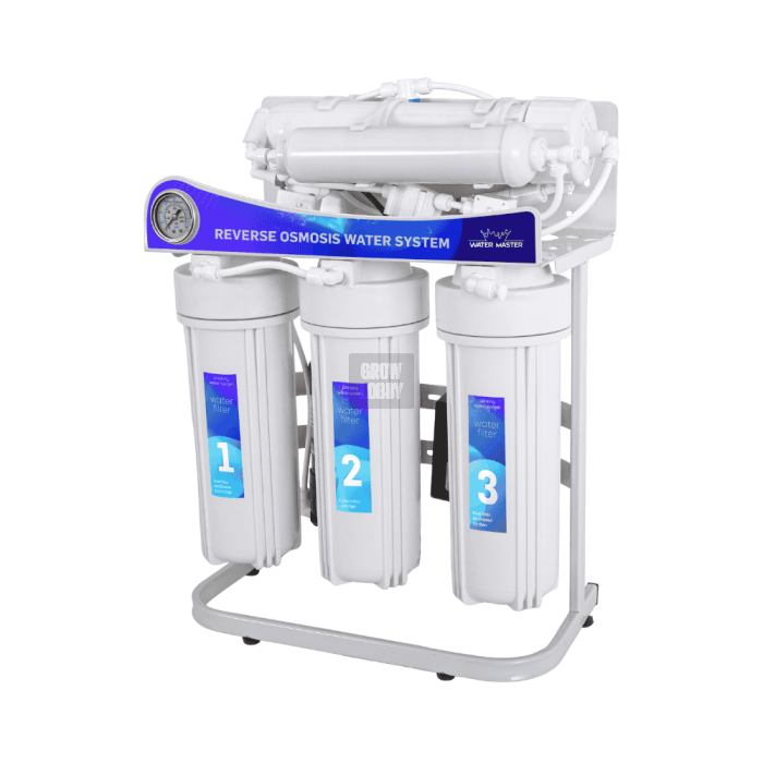 Sistema de Osmosis con Bomba Water Master Sistema de Osmosis con Bomba Water Master