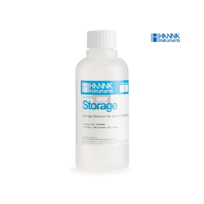Solución Almacenamiento pH Hanna 230ml