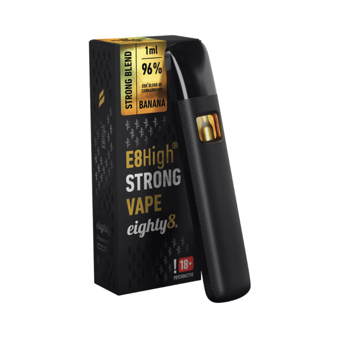Vaporizador Desechable E8H (1ml) Eighty8 Vaporizador Desechable E8H (1ml) Eighty8