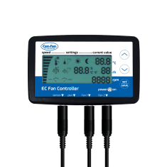 Controlador EC Humedad y Temperatura LCD Can Fan Controller