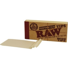 Filtros Raw Wide Tips Perforated