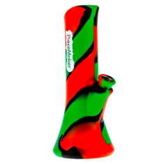 Bong Pipa KALI PieceMaker Verde-Rojo-Negro (Kwest Swirl)