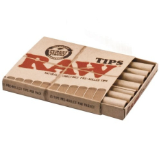 RAW Filtros Pre-rolled Classic (21x)