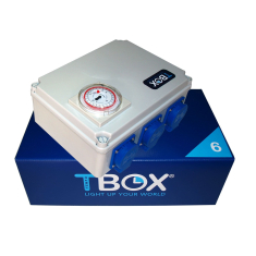 Temporizador Tempo Box T-Box 6 salidas 600W