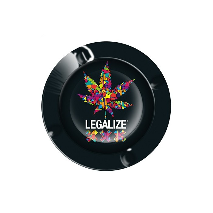 Cenicero Metálico Legalize XXX (14cm)