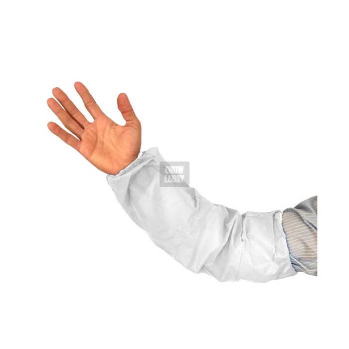 Manguitos Desechables de Polietileno Blanco (100Uds.)