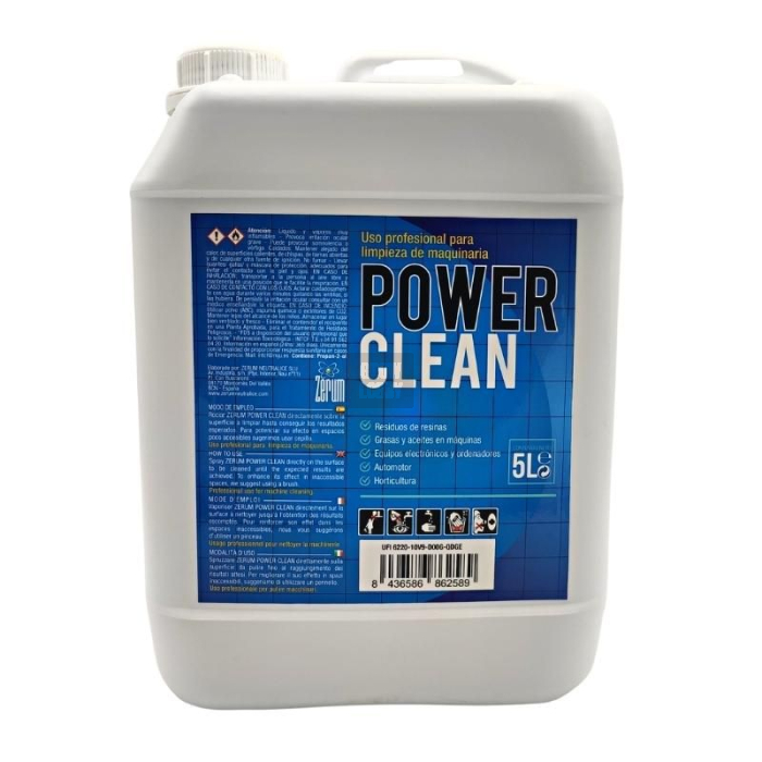 Zerum Power Clean Spray (Alcohol Isopropílico)