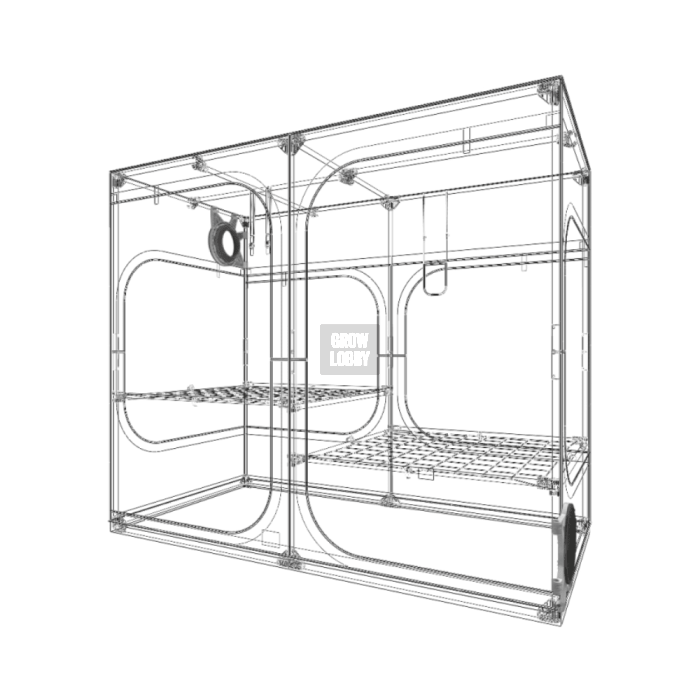 Armario Dark Room DR240 4.0 (237x237x200cm)