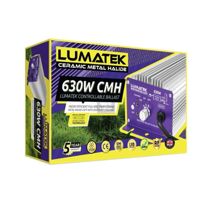 Lumatek CMH 630W DE Controlable & Dimmable