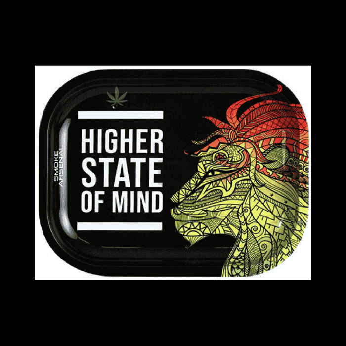 Bandeja Metal 18x14cm-Higher State of Mind