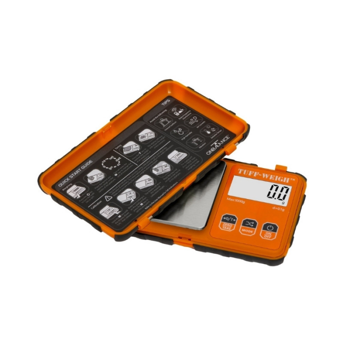Bascula On Balance Tuff Weight Naranja (1000x0,01gr) 