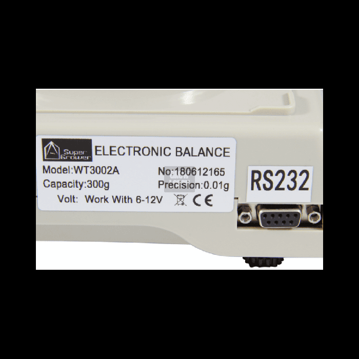 Báscula Pro Super Scale (300x0,01) Doble Pantalla LCD