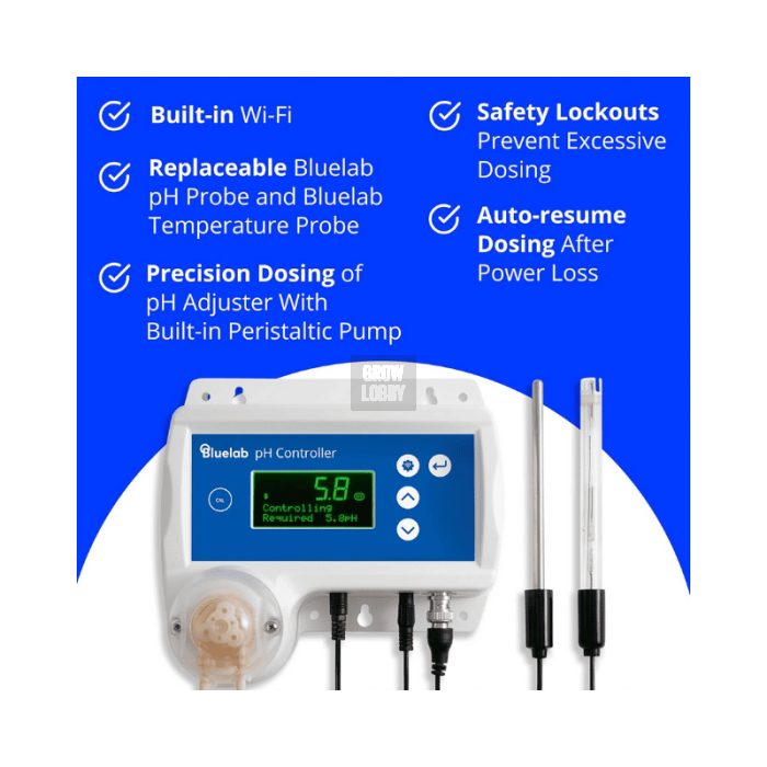 Bluelab Controlador / Dosificador de pH profesional