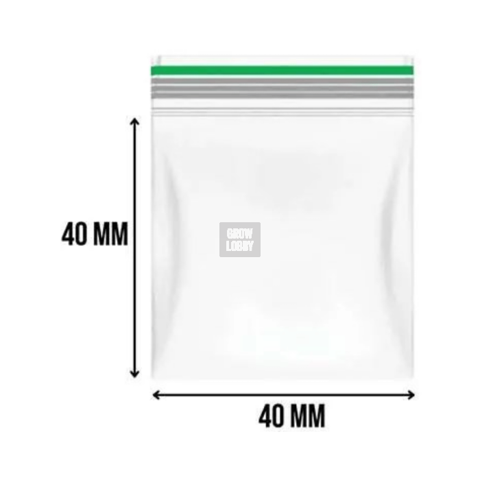 Bolsas Zip-Lock Green