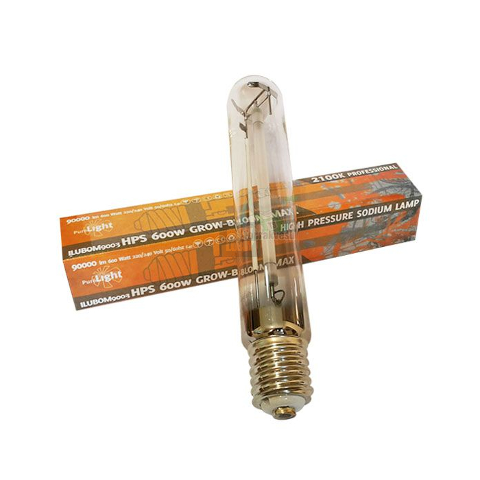 Bombilla Pure Light Grow-Bloom HPS 600W