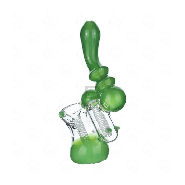 Bong Bubbler Saxo Verde Grace Glass 18cm