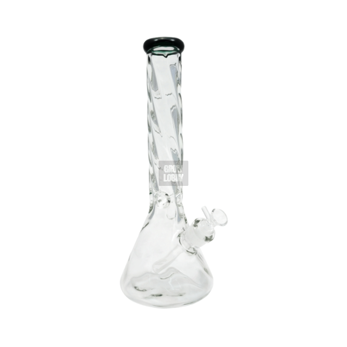 Bong de Cristal 37cm Beaker Ice Twister