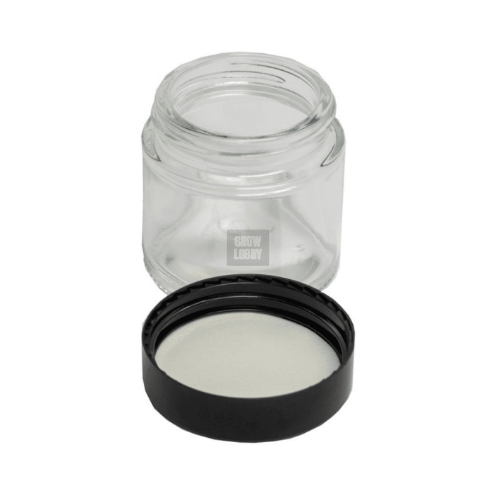 Bote de Cristal Redondo 50ml 