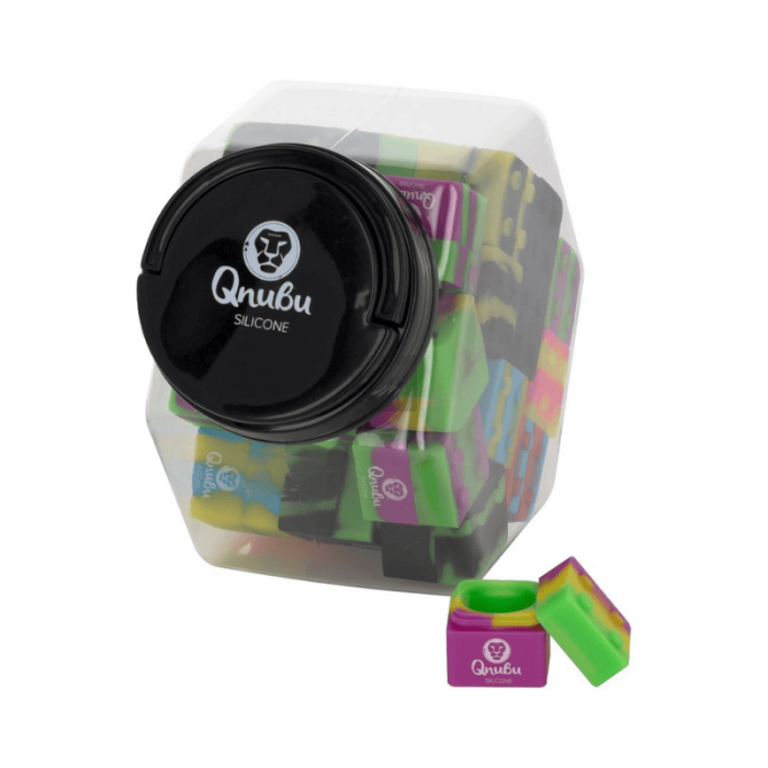 Bote Silicona Bloque Apilable 9ml Qnubu