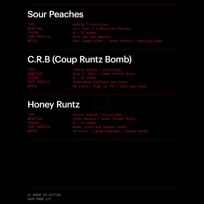 C.R.B. (Coup Runtz Bomb)