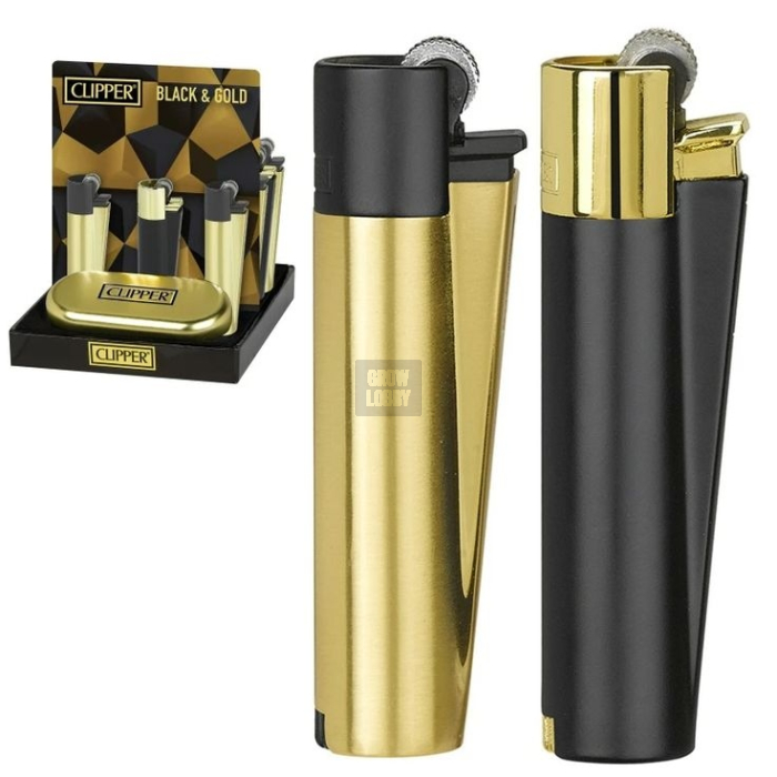 Clipper Metal Black & Gold