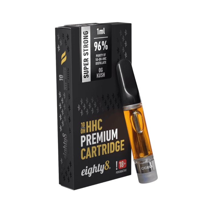 Cartucho 10-OH-HHC (1ml) Eighty8