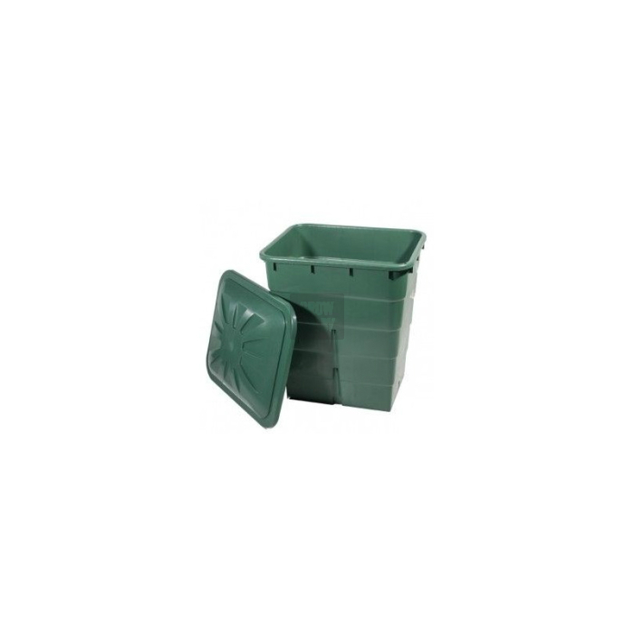 Depósito Cuadrado Verde